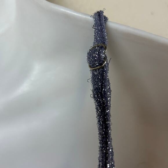 Haute Mode Purple Sparkle Bodysuit size S - Picture 2 of 8